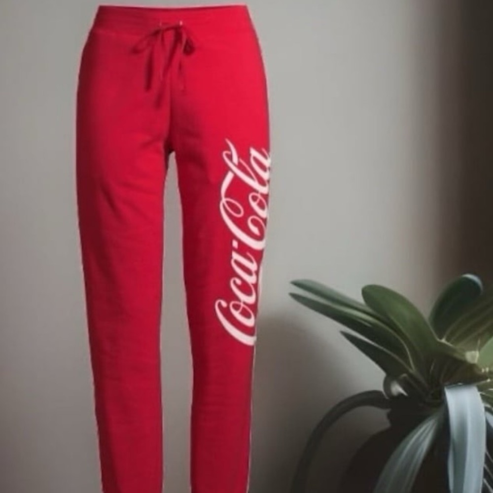 Coca Cola Red Jogger Pants